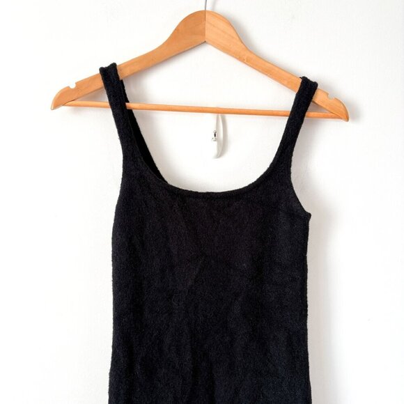 Aritzia Wilfred Free Hush Knit Tank Dress Black Size Small - Picture 6 of 9
